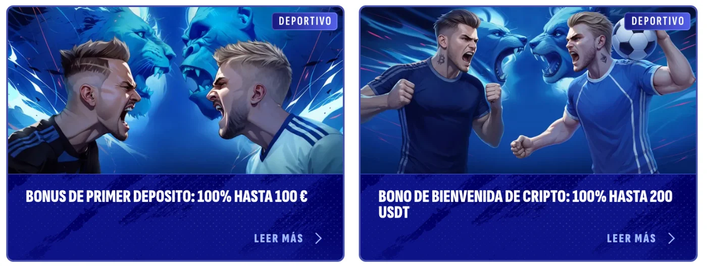 Bono de bienvenida y ofertas especiales en Bankonbet Casino
